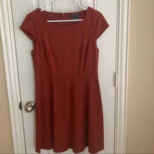 new French Connection burgundy dress Size 8